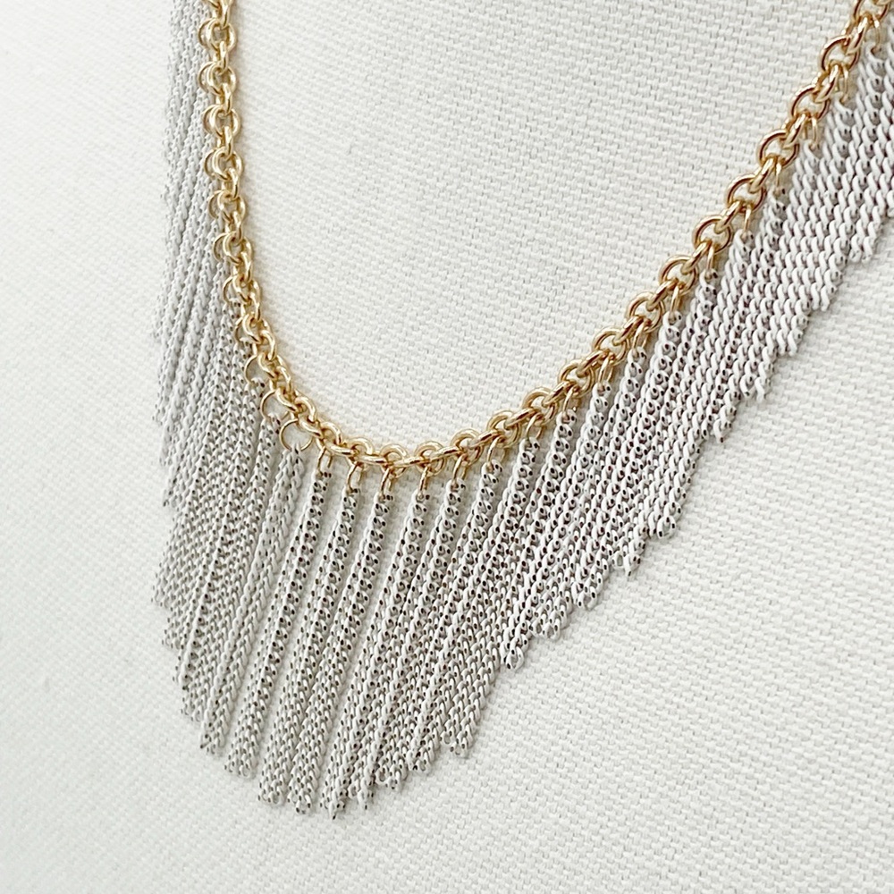 Rockbox- SLATE Fringe Necklace